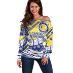 Australian Capital Territory Off Shoulder Sweater For The King The Law And The People