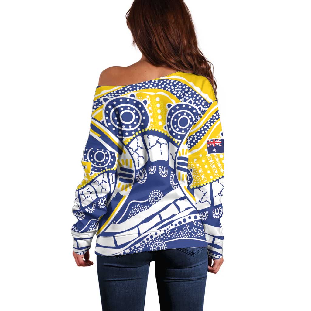 Australian Capital Territory Off Shoulder Sweater For The King The Law And The People