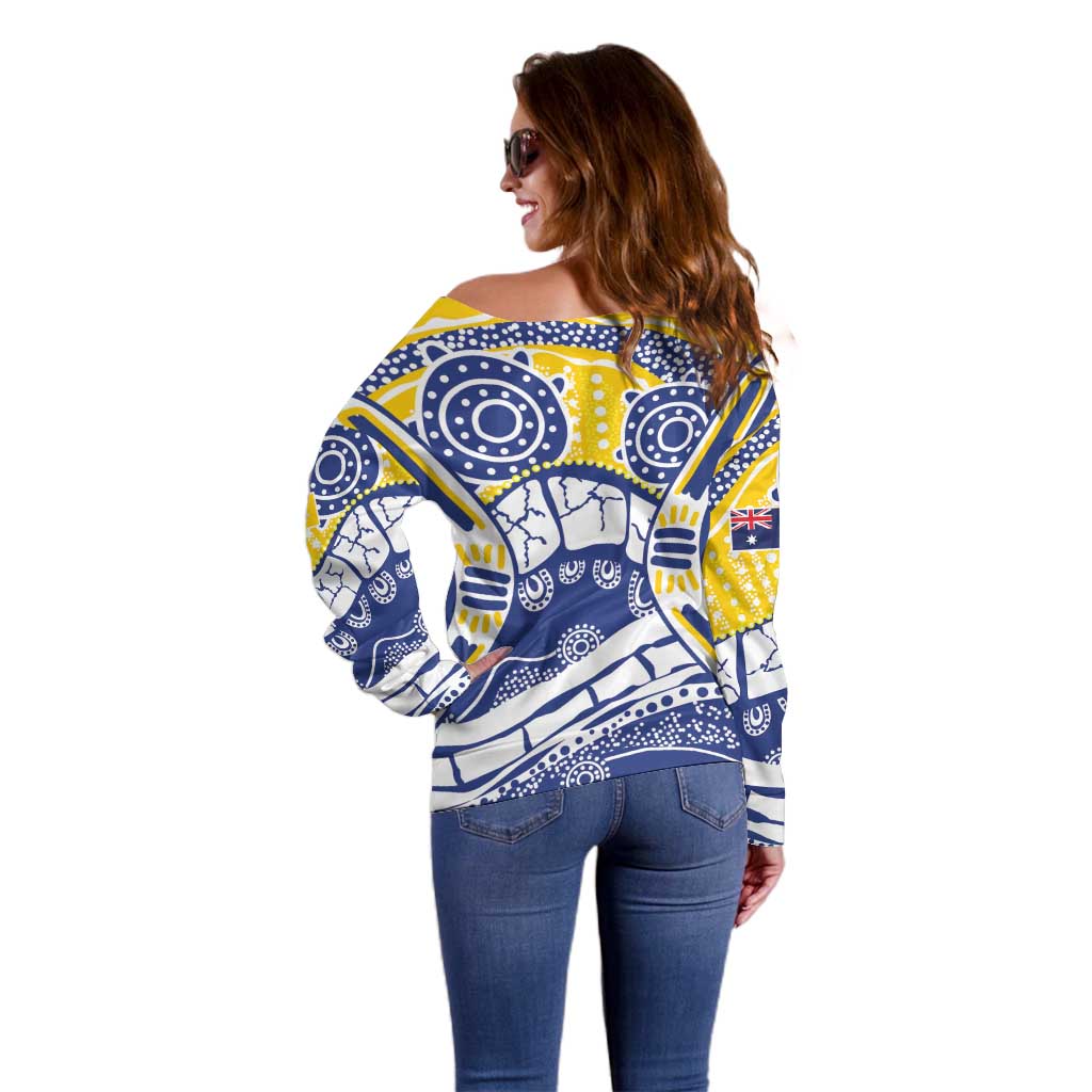 Australian Capital Territory Off Shoulder Sweater For The King The Law And The People