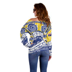 Australian Capital Territory Off Shoulder Sweater For The King The Law And The People