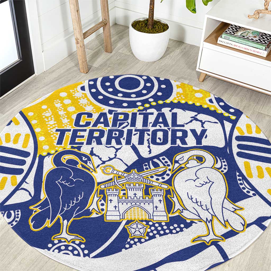 Australian Capital Territory Round Carpet For The King The Law And The People