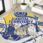 Australian Capital Territory Round Carpet For The King The Law And The People