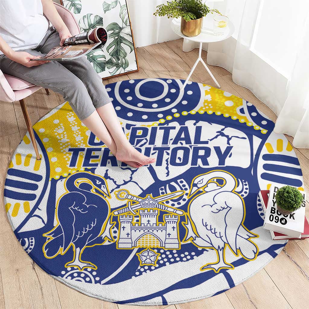 Australian Capital Territory Round Carpet For The King The Law And The People