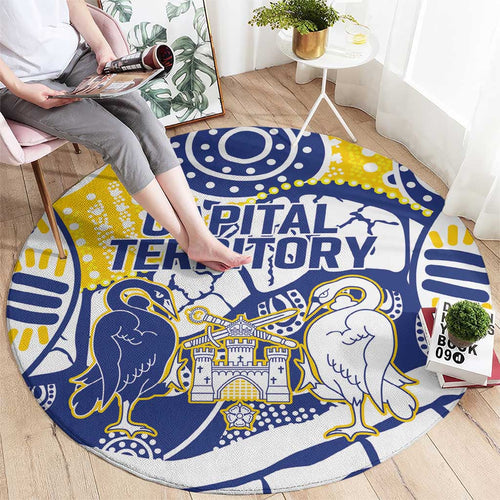 Australian Capital Territory Round Carpet For The King The Law And The People