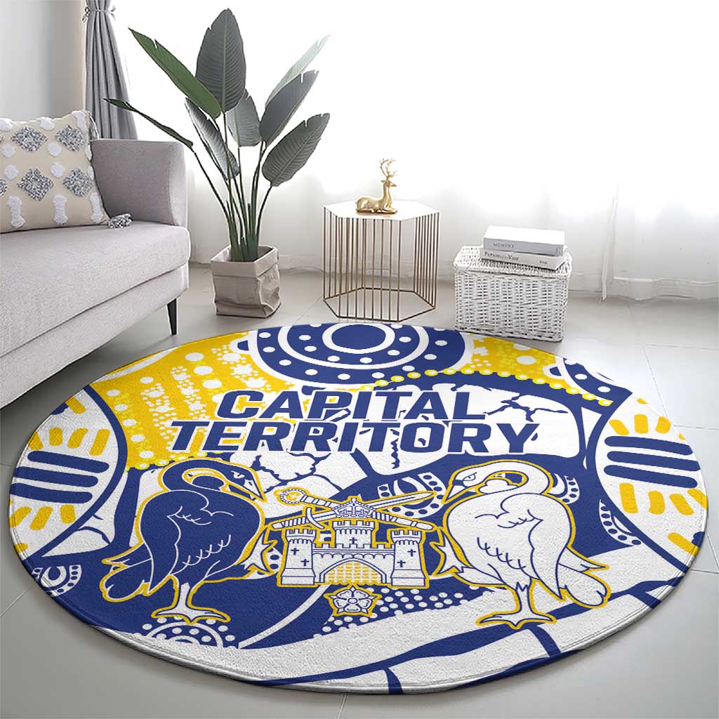 Australian Capital Territory Round Carpet For The King The Law And The People