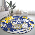 Australian Capital Territory Round Carpet For The King The Law And The People