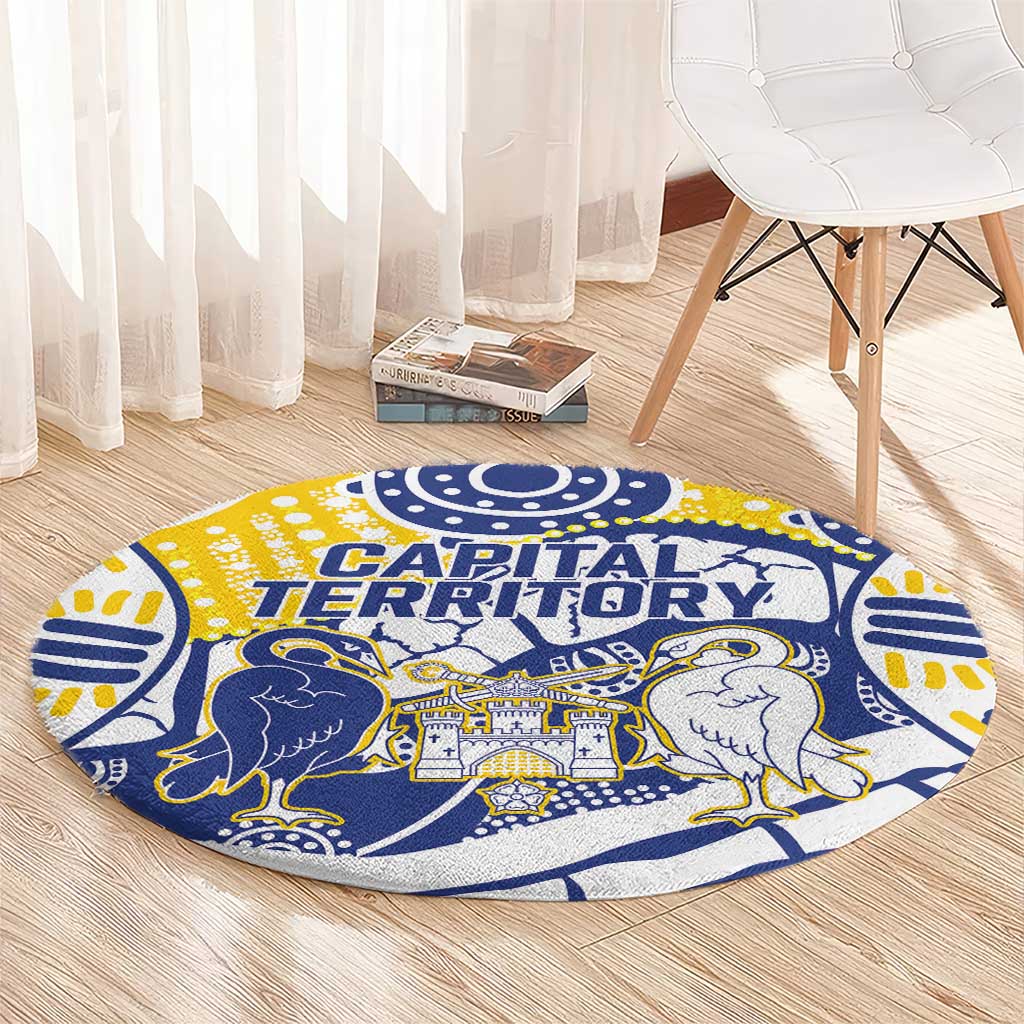 Australian Capital Territory Round Carpet For The King The Law And The People