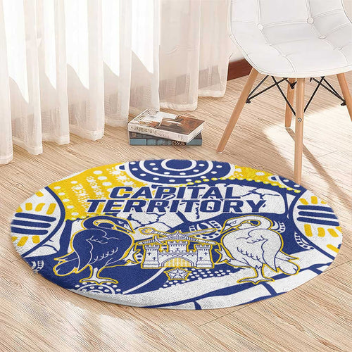 Australian Capital Territory Round Carpet For The King The Law And The People