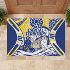 Australian Capital Territory Rubber Doormat For The King The Law And The People