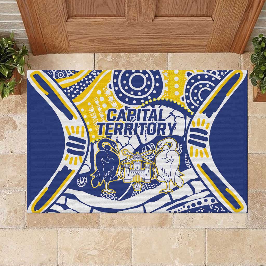 Australian Capital Territory Rubber Doormat For The King The Law And The People