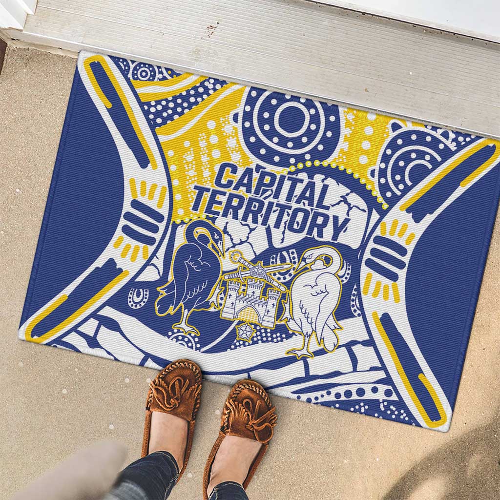 Australian Capital Territory Rubber Doormat For The King The Law And The People