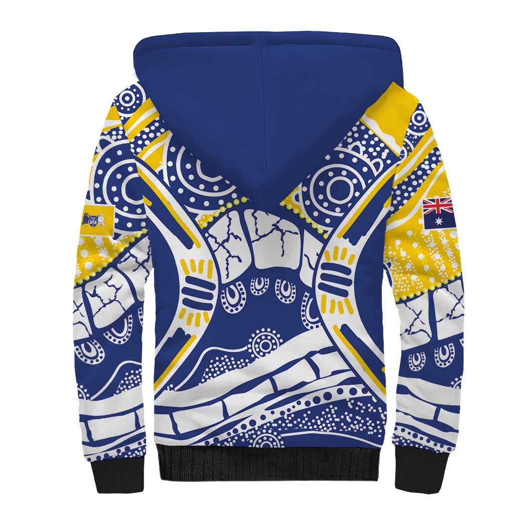 Australian Capital Territory Sherpa Hoodie For The King The Law And The People