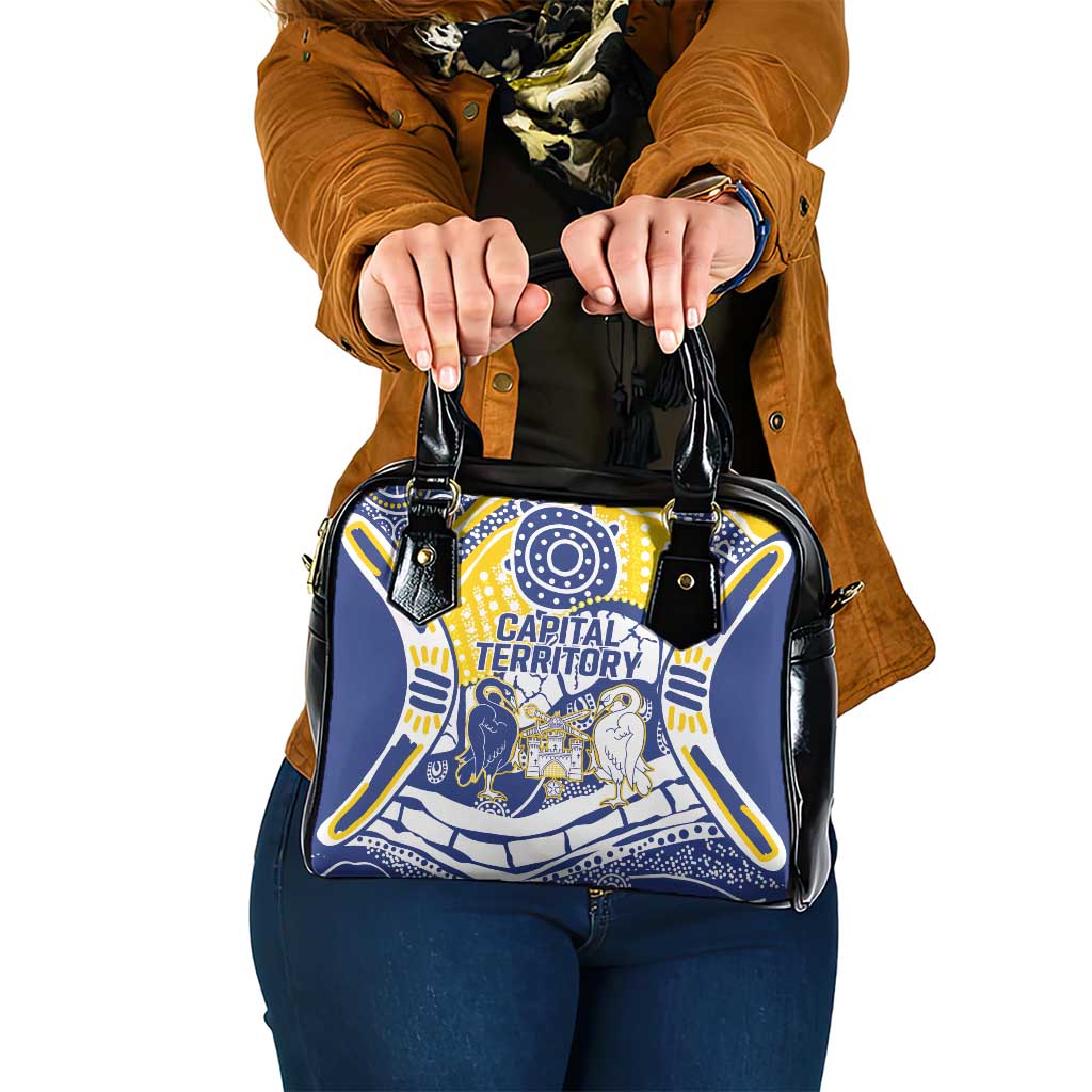 Australian Capital Territory Shoulder Handbag For The King The Law And The People