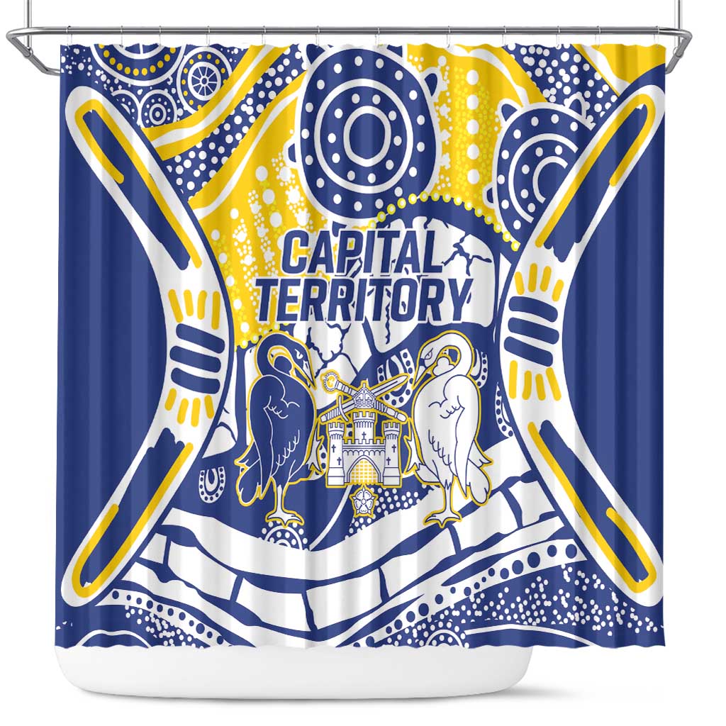 Australian Capital Territory Shower Curtain For The King The Law And The People