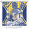 Australian Capital Territory Shower Curtain For The King The Law And The People