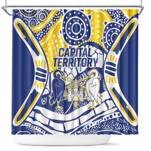 Australian Capital Territory Shower Curtain For The King The Law And The People