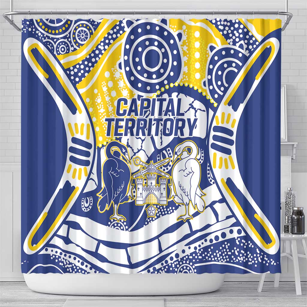 Australian Capital Territory Shower Curtain For The King The Law And The People