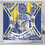 Australian Capital Territory Shower Curtain For The King The Law And The People