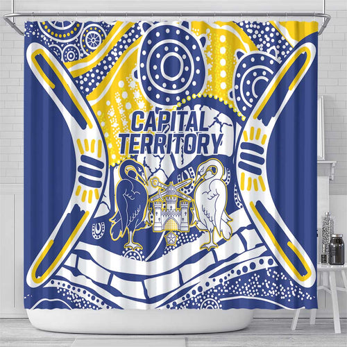 Australian Capital Territory Shower Curtain For The King The Law And The People