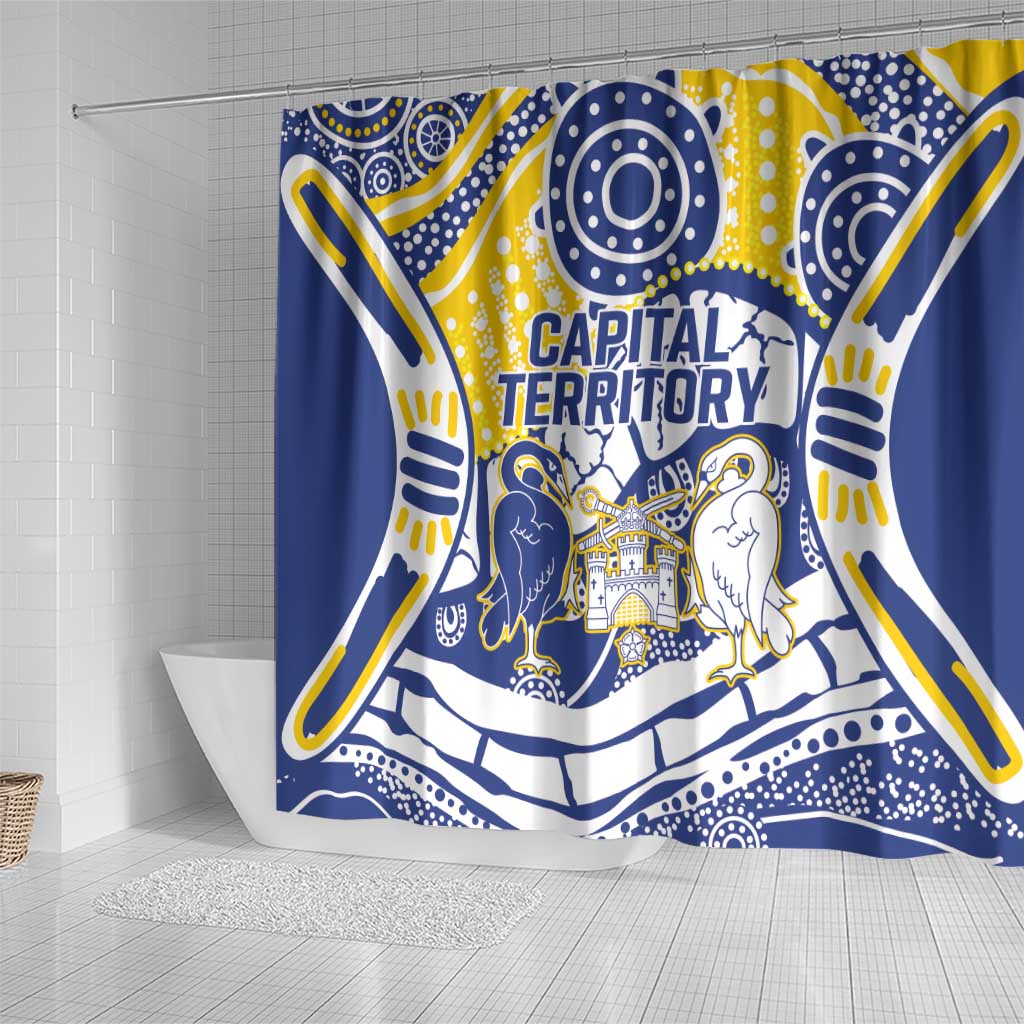 Australian Capital Territory Shower Curtain For The King The Law And The People
