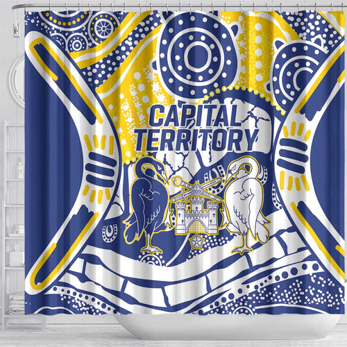 Australian Capital Territory Shower Curtain For The King The Law And The People