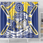 Australian Capital Territory Shower Curtain For The King The Law And The People