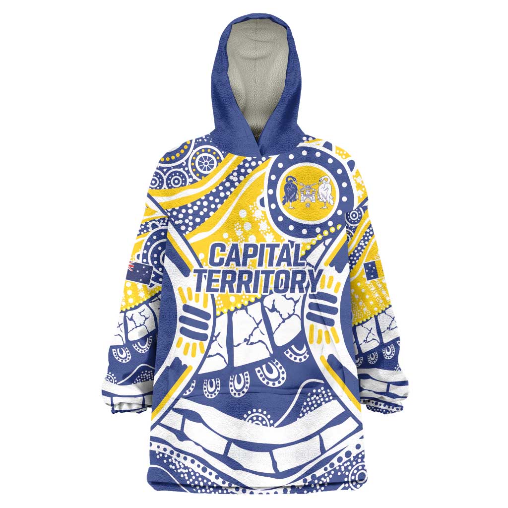 Australian Capital Territory Wearable Blanket Hoodie For The King The Law And The People
