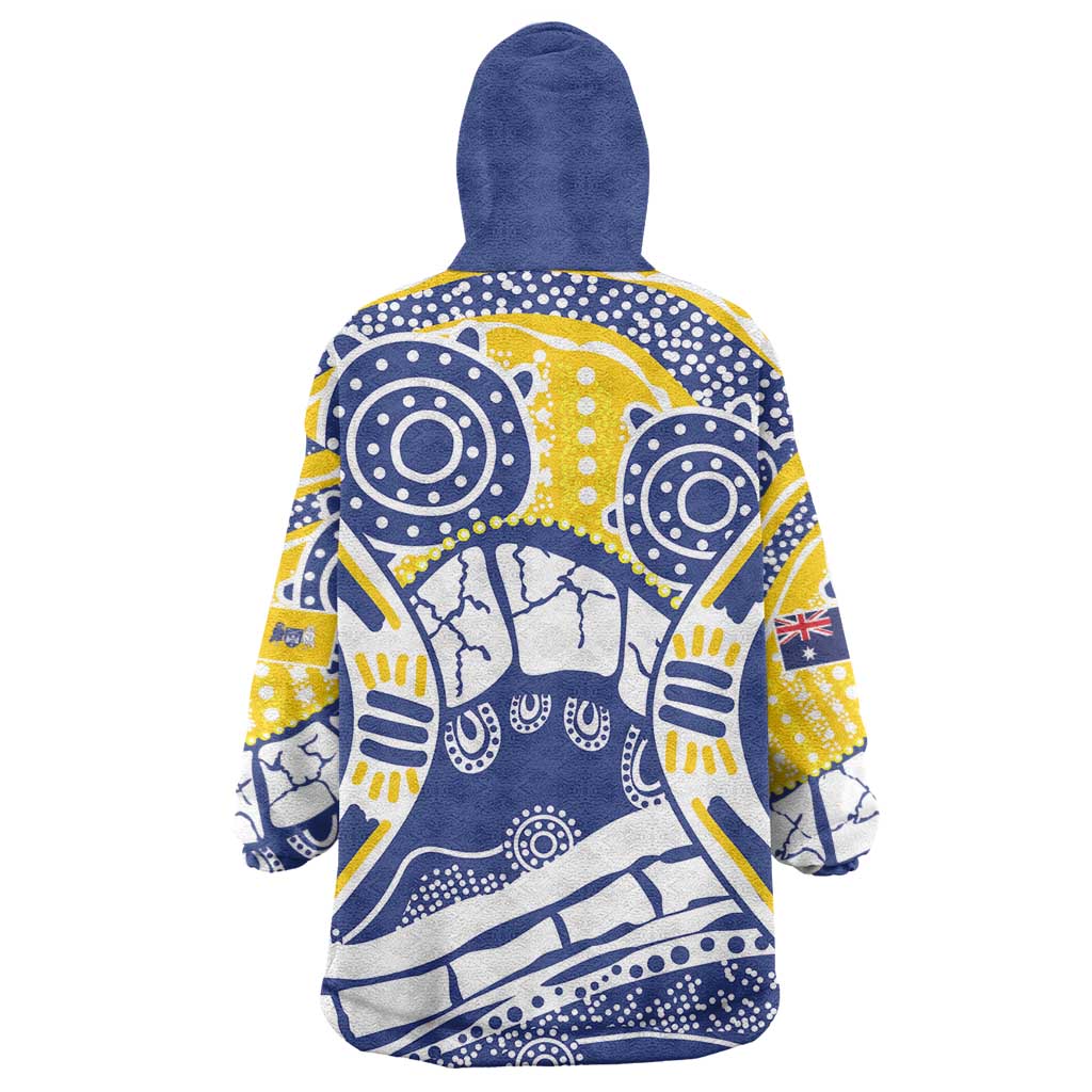 Australian Capital Territory Wearable Blanket Hoodie For The King The Law And The People