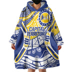 Australian Capital Territory Wearable Blanket Hoodie For The King The Law And The People
