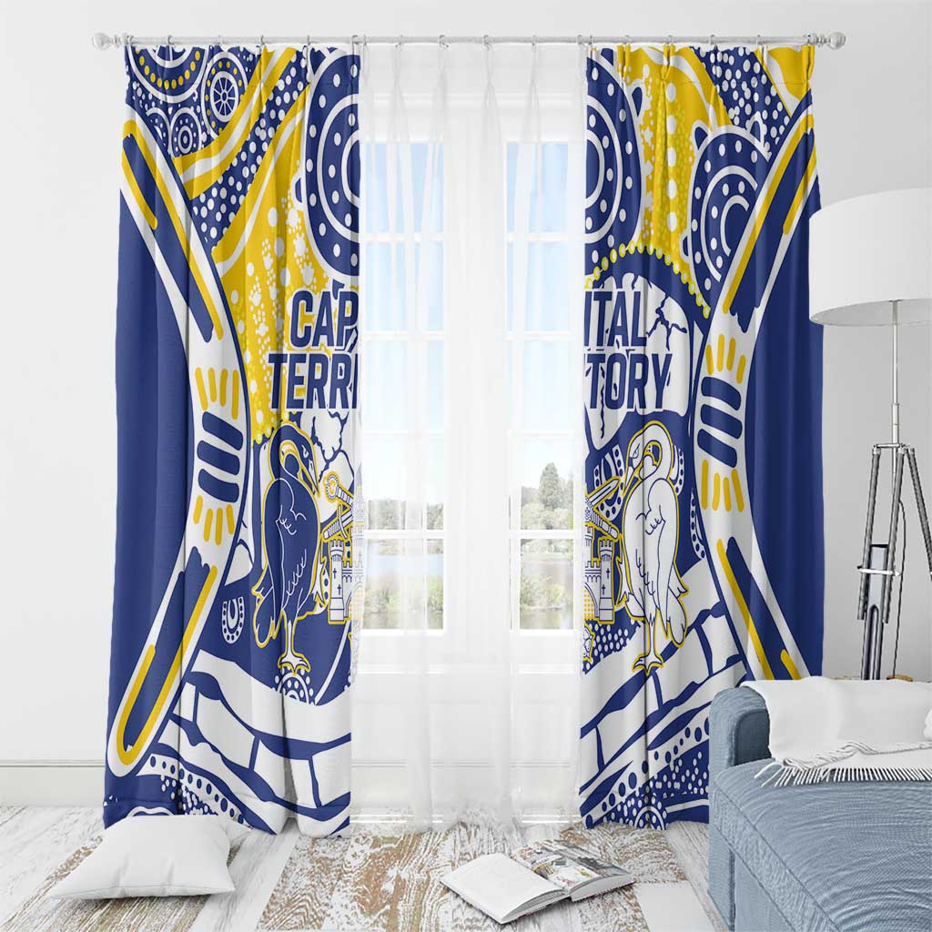 Australian Capital Territory Window Curtain For The King The Law And The People