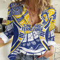 Australian Capital Territory Women Casual Shirt For The King The Law And The People