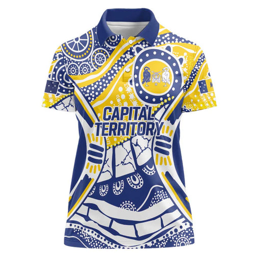 Australian Capital Territory Women Polo Shirt For The King The Law And The People