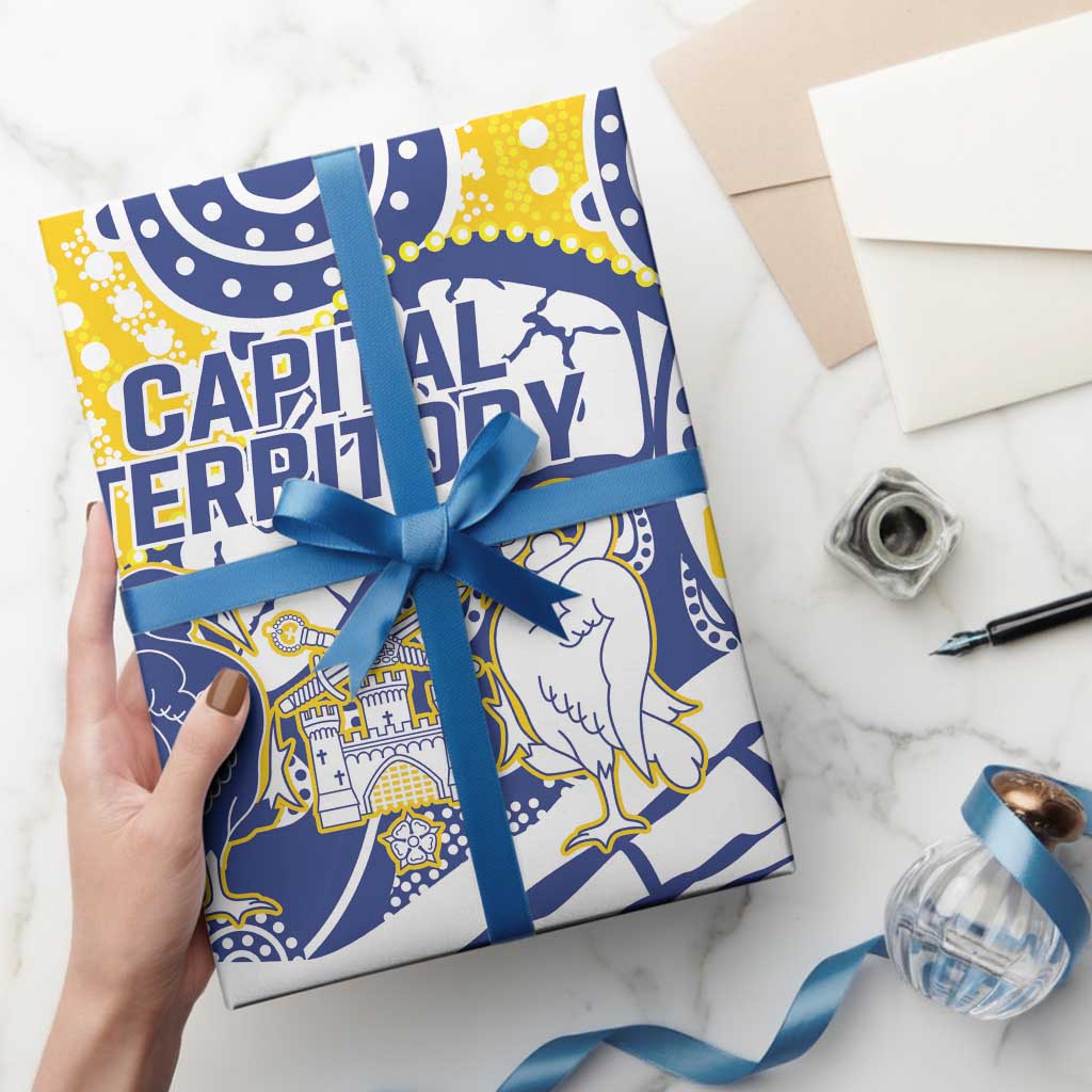 Australian Capital Territory Wrapping Paper For The King The Law And The People - Aussie Hoodie