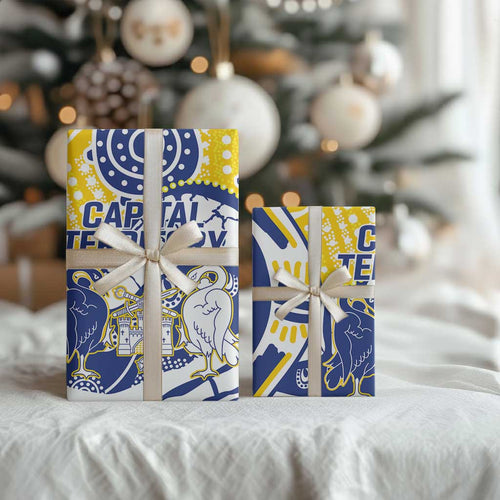 Australian Capital Territory Wrapping Paper For The King The Law And The People - Aussie Hoodie