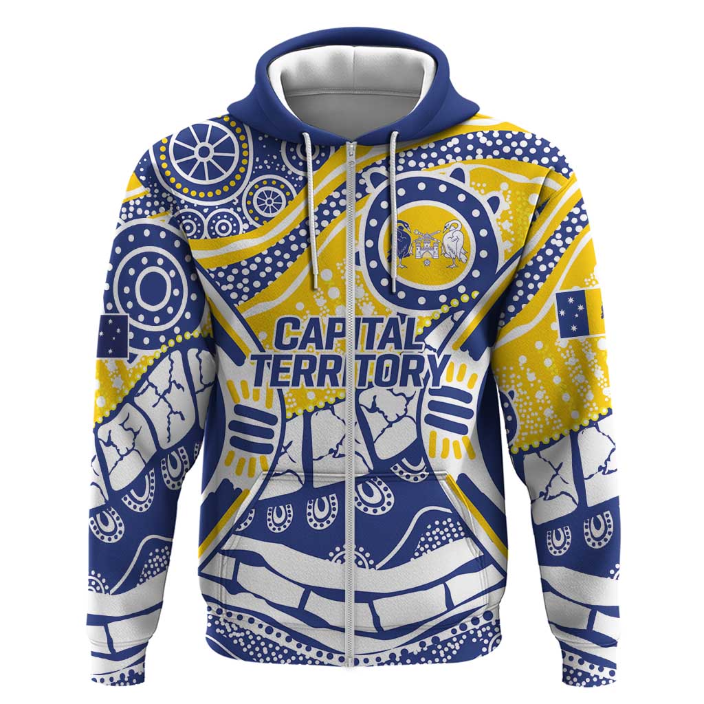 Australian Capital Territory Zip Hoodie For The King The Law And The People