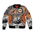 Australian Northern Territory Bomber Jacket Aboriginal with Sturt's Desert Rose