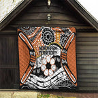 Australian Northern Territory Quilt Aboriginal with Sturt's Desert Rose