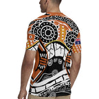 Australian Northern Territory Rugby Jersey Aboriginal with Sturt's Desert Rose