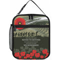 ANZAC Day We Remember Lunch Bag Maori Silver Fern Camouflage Motif