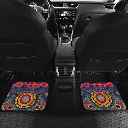 Kangaroo Koala Soldier ANZAC Personalised Car Mats Camouflage Motif