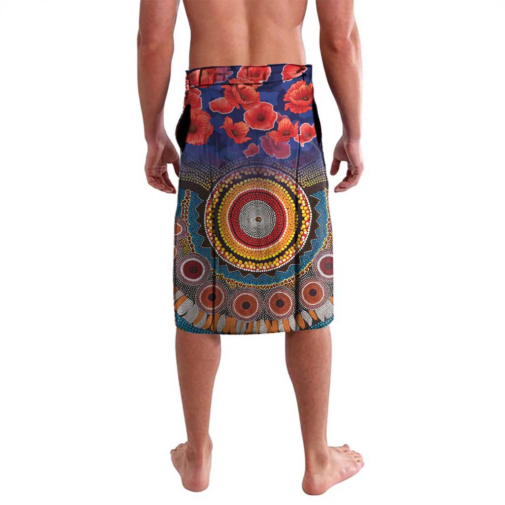 Kangaroo Koala Soldier ANZAC Personalised Lavalava Camouflage Motif