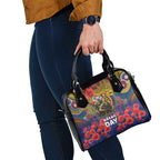 Kangaroo Koala Soldier ANZAC Personalised Shoulder Handbag Camouflage Motif