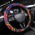 Kangaroo Koala Soldier ANZAC Steering Wheel Cover Camouflage Motif