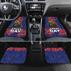 Kangaoo Koala Soldier ANZAC Personalised Car Mats Aboriginal Dot Painting