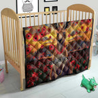 Kangaroo ANZAC Personalised Quilt Poppy Flowers Aboriginal Dot Painting