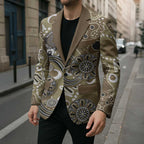 Personalised NAIDOC Week 50 Years Deadly Always Blazer Brown Aboriginal Artwork Dot Painting