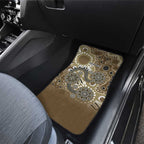 Personalised NAIDOC Week 50 Years Deadly Always Car Mats Brown Aboriginal Artwork Dot Painting
