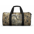 Personalised NAIDOC Week 50 Years Deadly Always Duffle Bag Brown Aboriginal Artwork Dot Painting