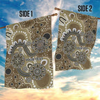 Personalised NAIDOC Week 50 Years Deadly Always Garden Flag Brown Aboriginal Artwork Dot Painting