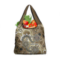 Personalised NAIDOC Week 50 Years Deadly Always Grocery Bag Brown Aboriginal Artwork Dot Painting